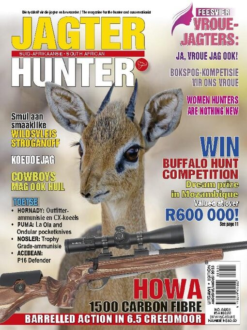 Title details for SA Hunter/Jagter by SA Hunters and Game Conservation Association - Available